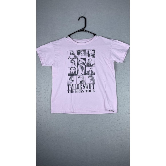 Taylor Swift Shirt Womens Medium Pink The Eras Tour 2023 2024 Graphic Concert - Picture 1 of 8